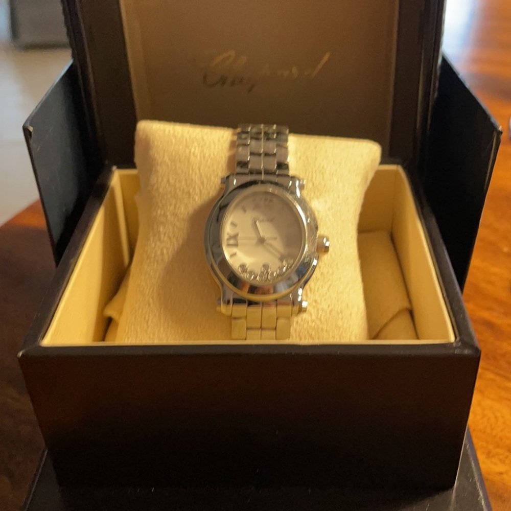 CHOPARD Unique Oval Happy Sport Diamond watch!